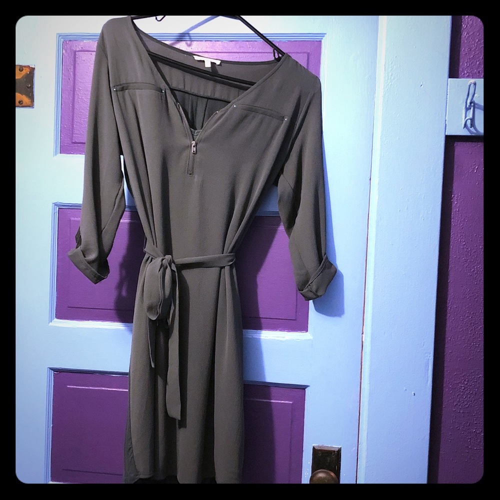 🔴SOLD🔴 greyish olivey cute dress